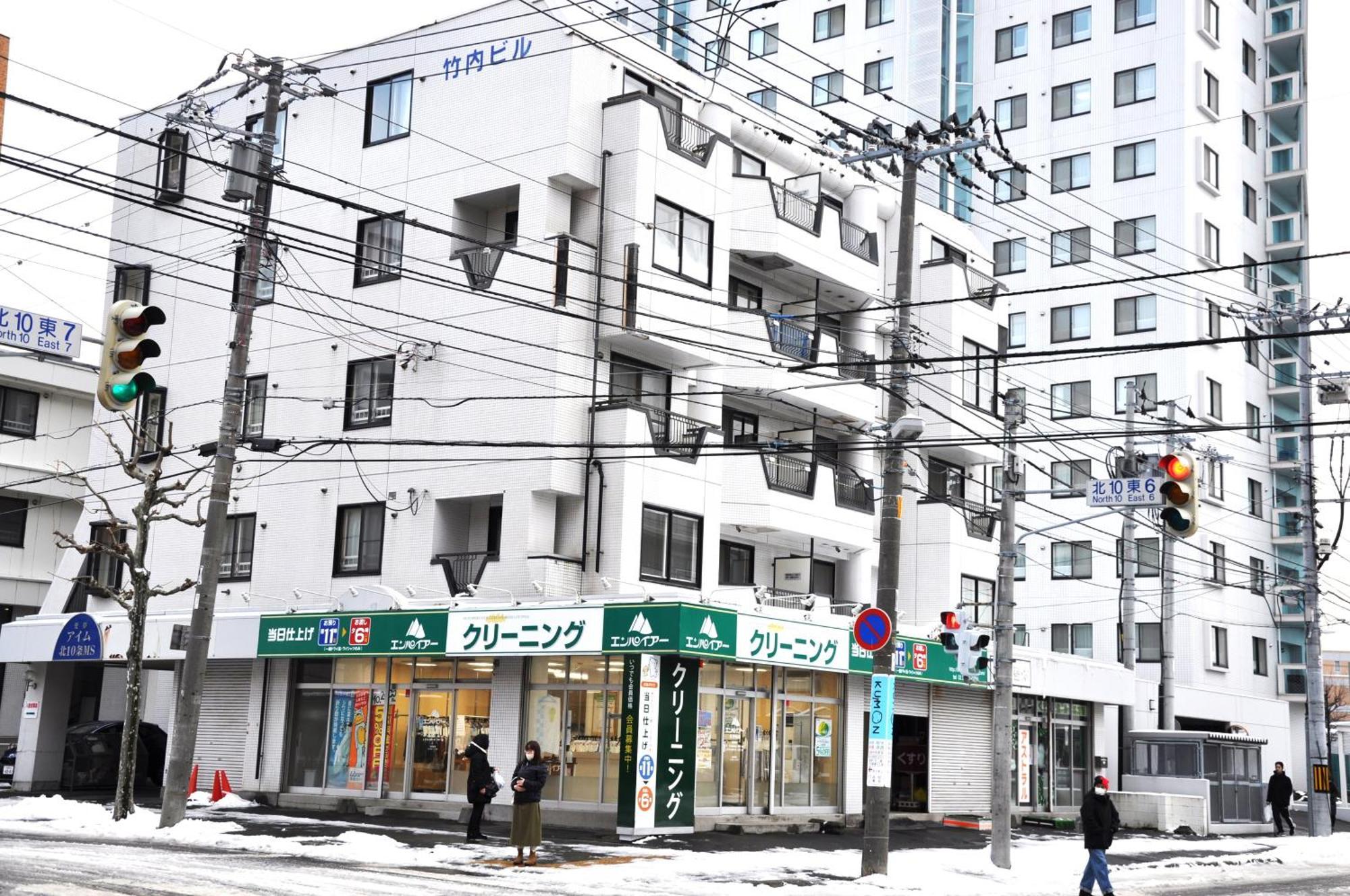 アイム北10条 Leilighet Sapporo Eksteriør bilde